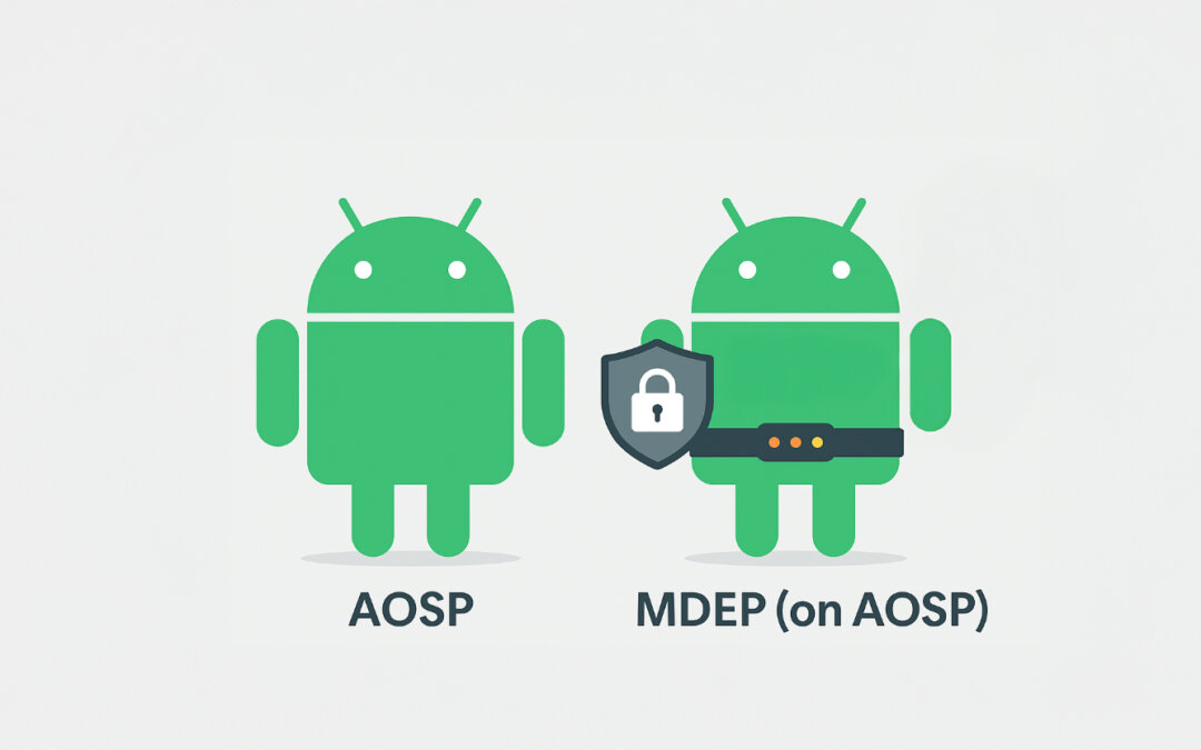 Go Further from Android AOSP to MDEP: Are You Choosing the Right Platform for Enterprise Devices?